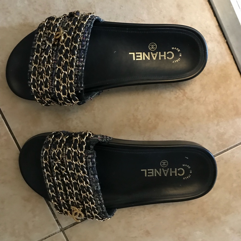 Chanel mules